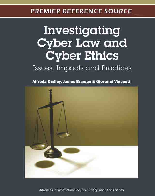 预售 按需印刷 investigating cyber law and cyber ethics