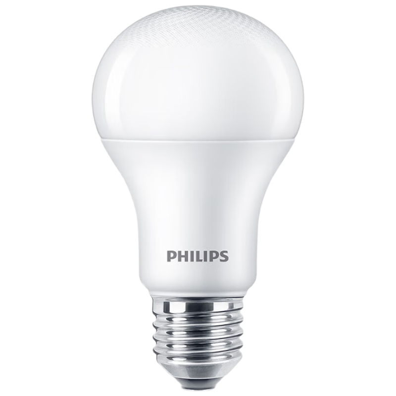 飞利浦（PHILIPS）led节能灯泡客厅家用超亮照明E27大螺口灯泡8W3000K优视型