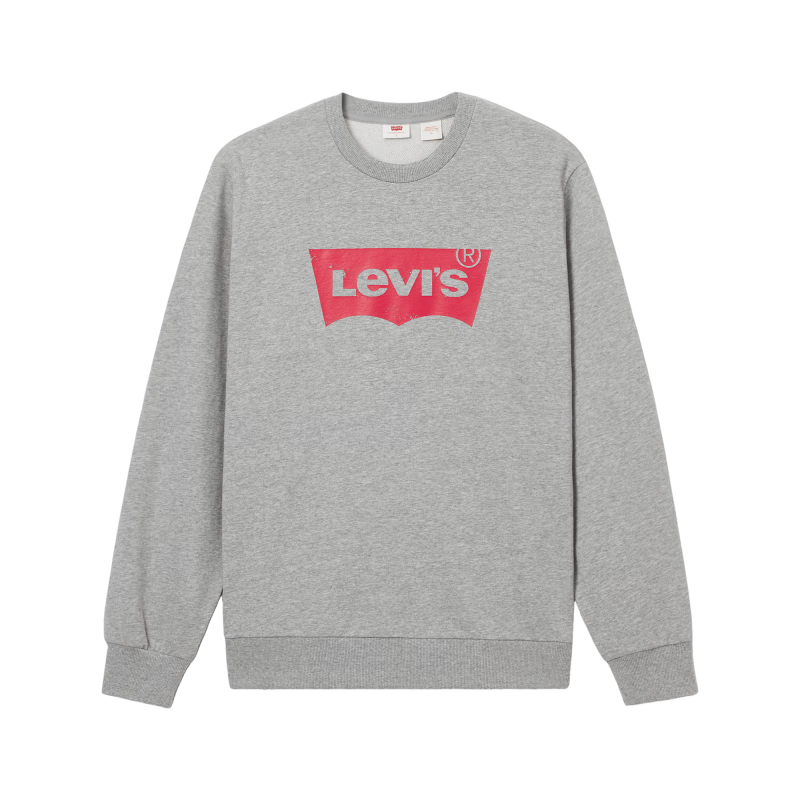 Levi’s李維斯25年春季新款男士時(shí)尚休閑圓領(lǐng)套頭衛(wèi)衣003YS 灰色 003YS-0000 M