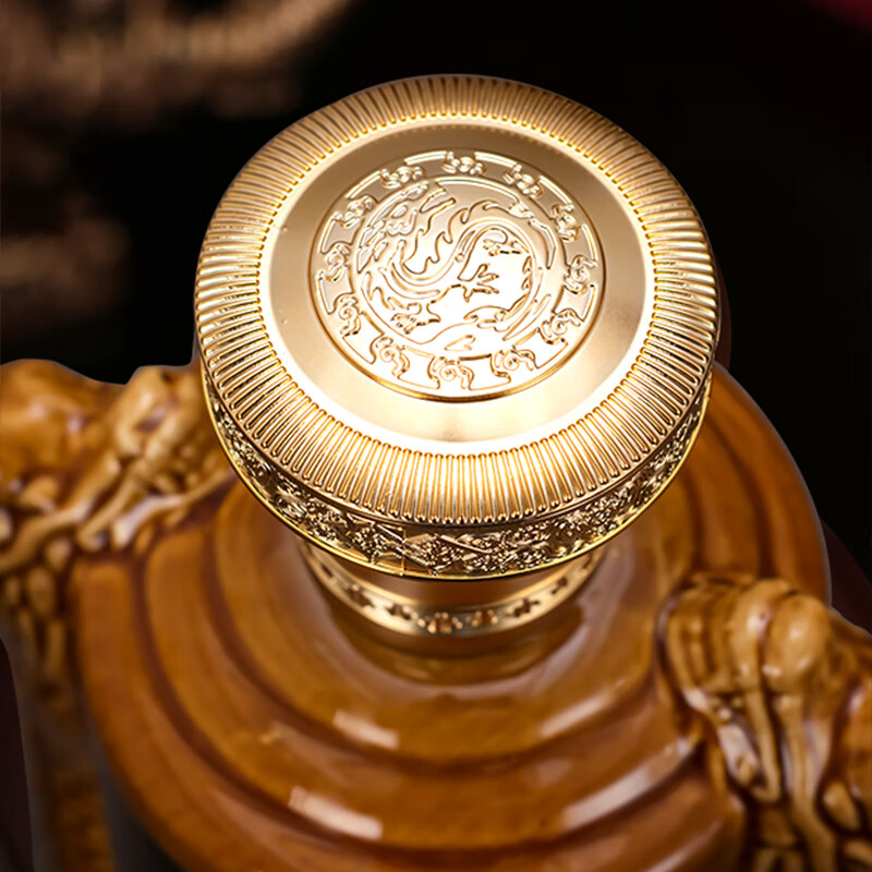 毕节龙腾世纪 贵州老字号 纯粮酱香型白酒 起源1942年酒厂 53度 500mL 1瓶 赠礼袋