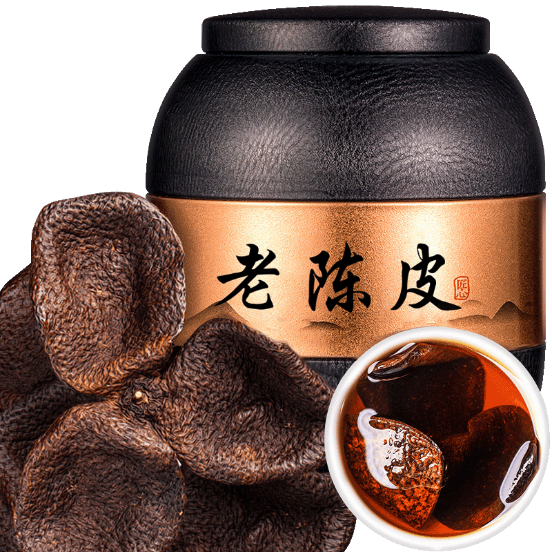 ���ڲ��������� ��Ƥ �ϳ�Ƥ100g�������ڹ㶫�ز�ʮ�������Ȼ��ɹ��ˮ�����װ 46.5Ԫ