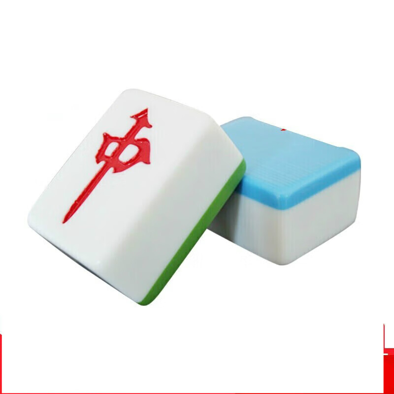 手搓四川宿舍麻将34/42/44/46/48/50/52/54mm 一级44蓝/绿136张 桌布