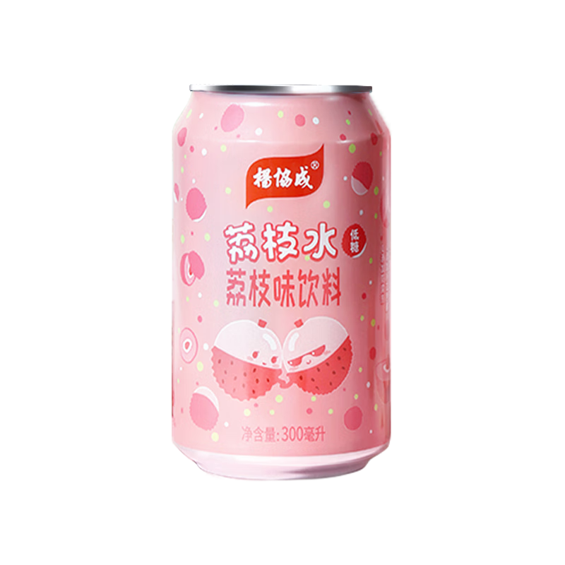 杨协成荔枝水果蔬汁荔枝特色风味饮料果味果汁0脂低糖水饮整箱 荔枝水300ml*24罐