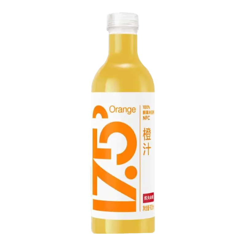 ���ڲ�����ũ��ɽȪ17.5NFC��֭�������������ե������֭ 900ml*2ƿ/��֭