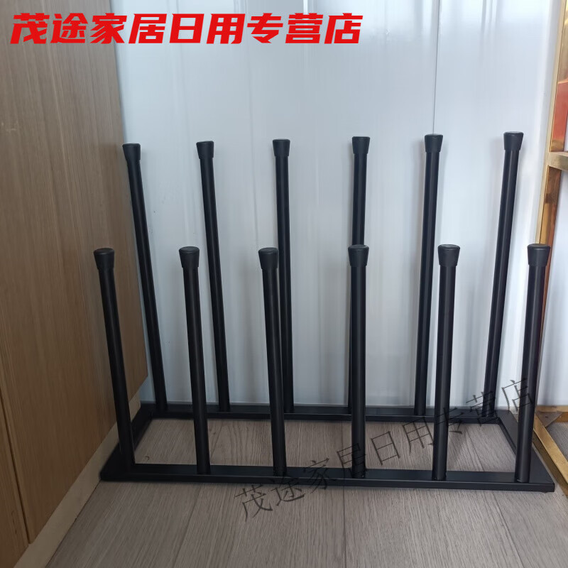 悅來順時尚簡約耐用鞋架靴子架晾鞋架雨鞋架水鞋架過膝靴馬丁靴架 大號64*20 前后46高