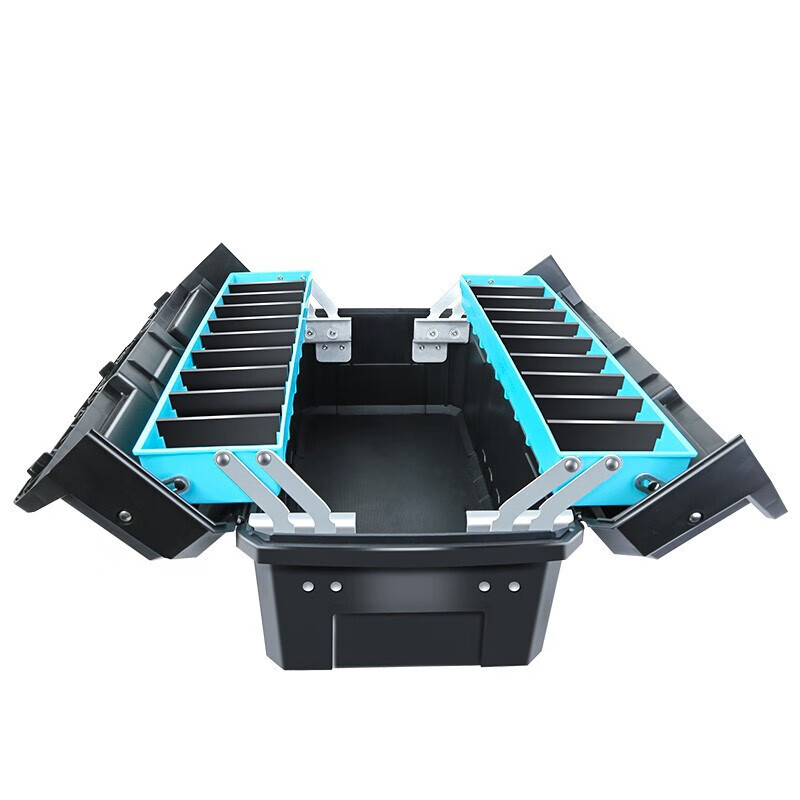 鋼盾SHEFFIELDG02402020寸大號三層折疊工具箱電工箱工具箱包 折疊工具箱G024020 其他