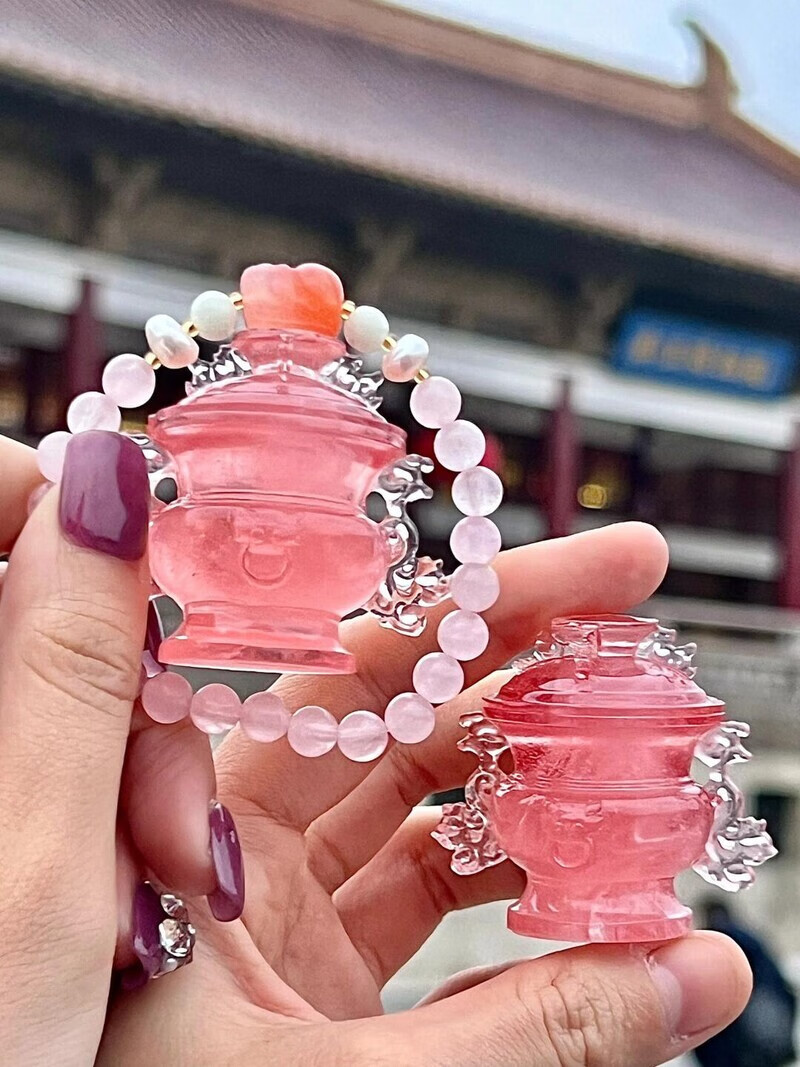 磁吸南京博物馆小粉炉博物院馆文创芙蓉螭耳立体冰箱贴旅游纪念品 小粉炉-芙蓉石蟠螭耳炉【1个】