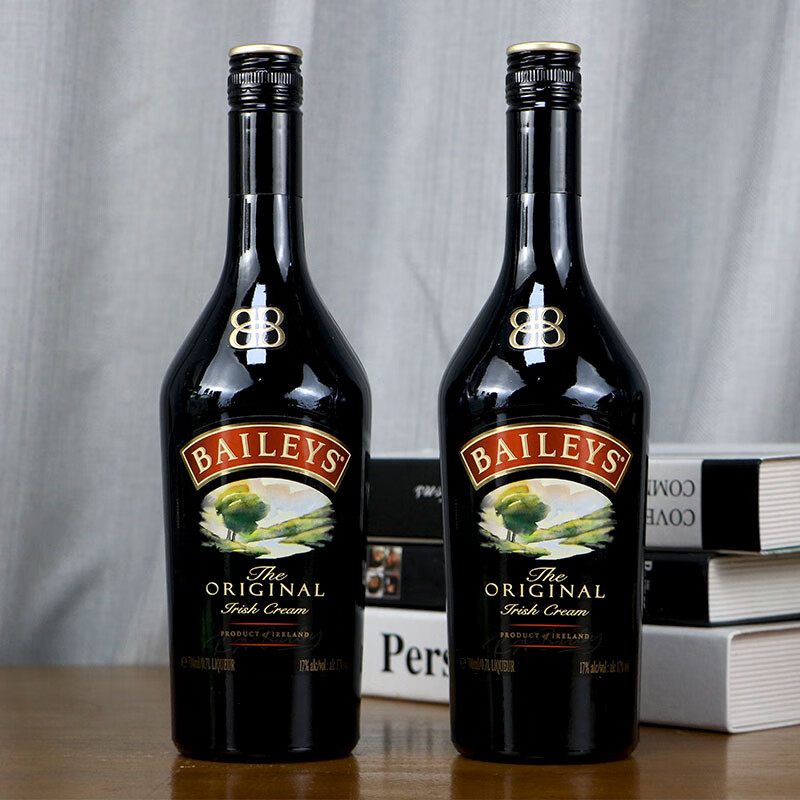 百利（Baileys）甜酒奶油利口酒 *2 BAILEYs 鸡尾酒 基酒 洋酒 双支装 700ml 双支装700ml
