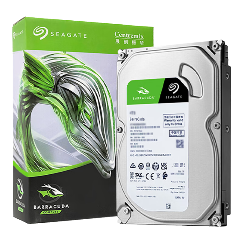 ϣݻеӲ 3.5Ӣ SATAӿ ϵ ̨ʽӲ 洢 2TB 7200ת [ST2000DM008]