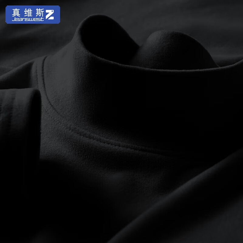 ���ڲ�������ά˹��JEANSWEST Z+������T����Ůװ�ﶬ˫���ޱ�ů�������������������ڴ�������� ��ɫ������죩 L ˫��ĥë���޿���