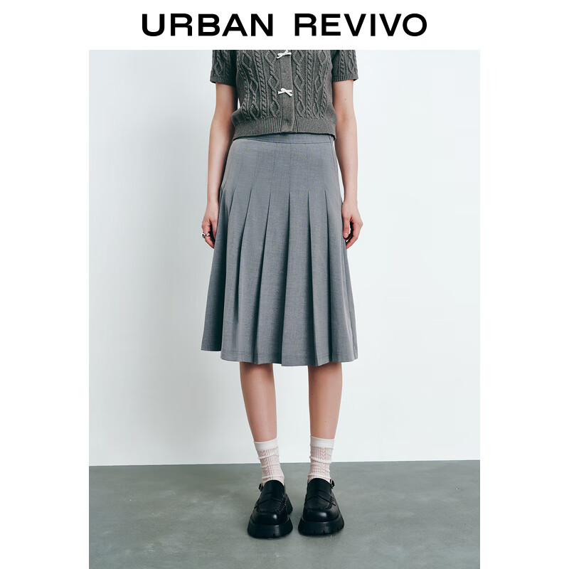 UR�＾�¿�Ůװʱ��ͨ�ھ���A�����ΰ��ް�ȹUYY540004 ů�� XXS 49.5Ԫ