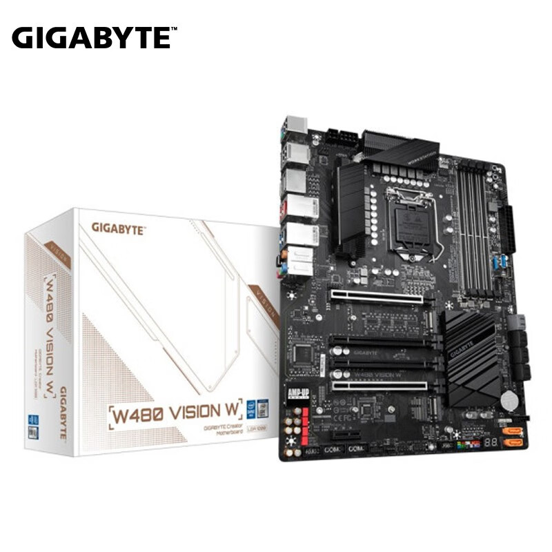 技嘉W480 VISION W /W480 VISION D 台式机电脑主板 W480 VISION W ATX版型