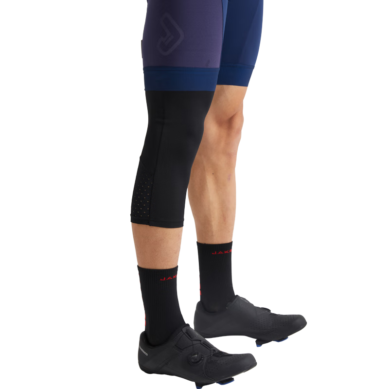 捷酷（jakroo）捷酷春夏新款騎行服護(hù)膝高彈透氣自行車公路車騎行裝備 黑色 L