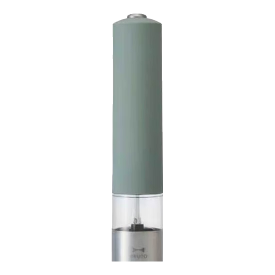 BRUNO日本家用電動(dòng)胡椒研磨機(jī)廚房神器調(diào)料黑胡椒粒研磨棒海鹽研磨器香料孜然花椒粒研磨瓶 BHK223-BK 綠