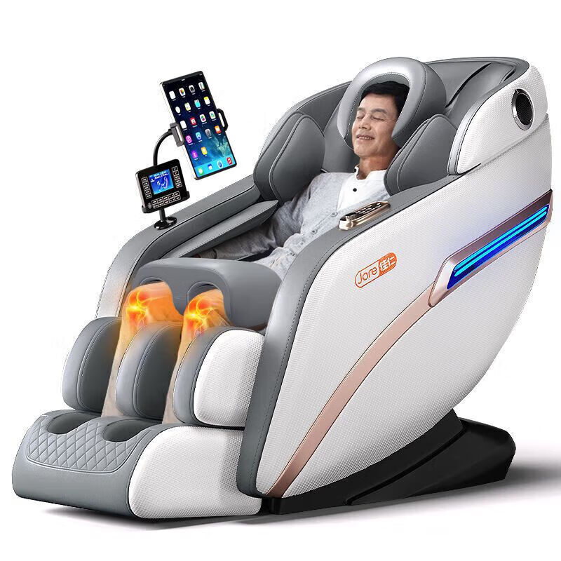 佳仁（JARE）语音家用按摩椅电动全自动多功能豪华太空舱智能按摩沙发 JR-M9-3G[太空灰]护膝