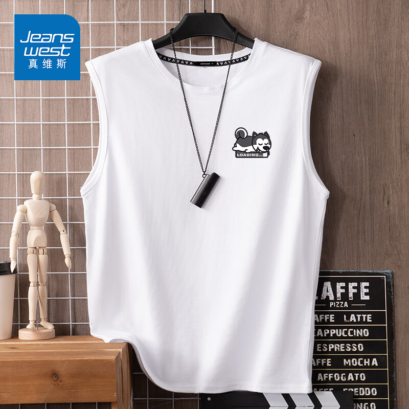 ���ڲ�������ά˹��Jeanswest���˶��������ļ��¿������͸�������⴩����������ϵ���亹��  ��ɫ�����΢Ц�� L (175) (�ղؼӹ����ȷ�)