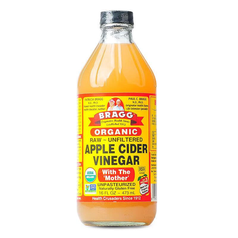 BRAGG美國蘋(píng)果醋飲料applecidervinegar無(wú)脂型無(wú)糖蘋(píng)果醋 bragg蘋(píng)果醋473ml