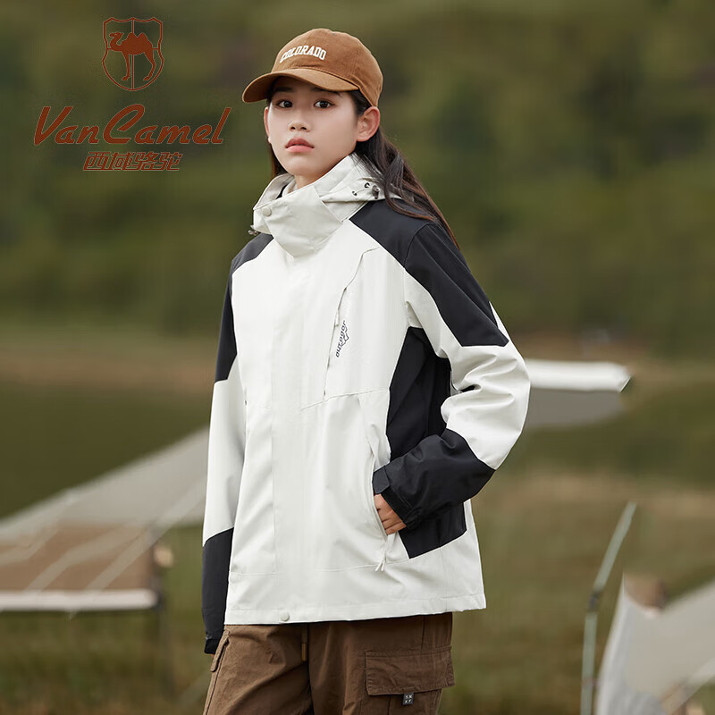 ���ڲ������������գ�VANCAMEL�������Ů�м��޼Ӻ�����һ�ɲ�ж�ڵ��������ױ�ů�п˻�ѩ��ɽ�� KY1818S��è��/��ɫ-Ů M 109.8Ԫ