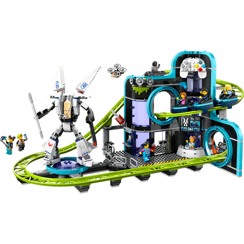 ���ڲ������ָߣ�LEGO����ľƴװ����ϵ��60421 ��ɽ������԰�к���ͯ�����������