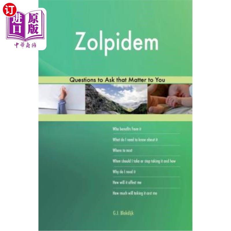 zolpidem, 【中商海外直订】zolpidem 522 questions to ask that matter to you