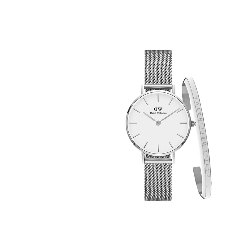 丹尼尔惠灵顿（DanielWellington）dw手表女 简约时尚欧美腕表石英女士手表 生日礼物送女友 女表+手镯15