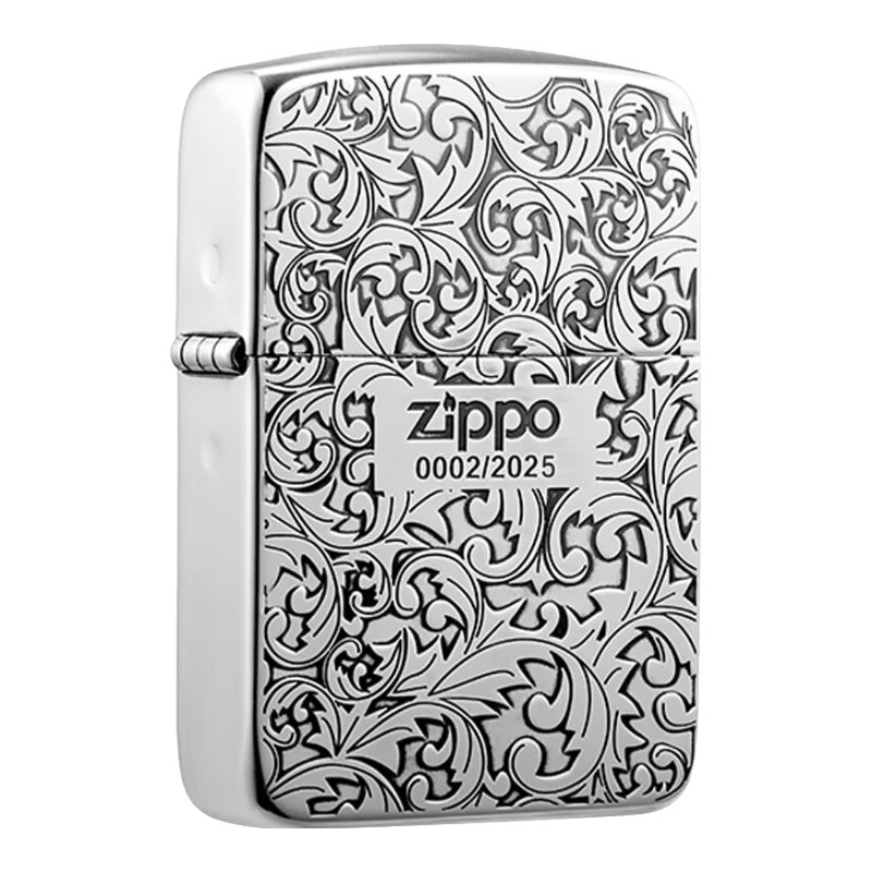 ZIPPO打火機之寶防風(fēng)煤油 唐草系列1941復刻唐草-25年限定 送男友 單機