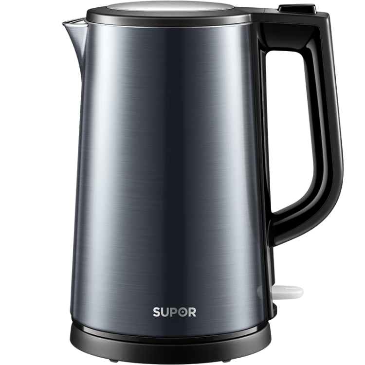 苏泊尔（SUPOR）电水壶热水壶1.7L大容量全钢无缝双层防烫大功率电热水壶316L不锈钢烧水壶 SW-17J17L