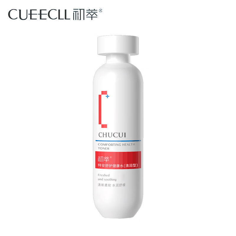 初萃特安舒护健康水200ml补水保湿 爽肤水舒缓安肤护肤品女士 清润型200ml