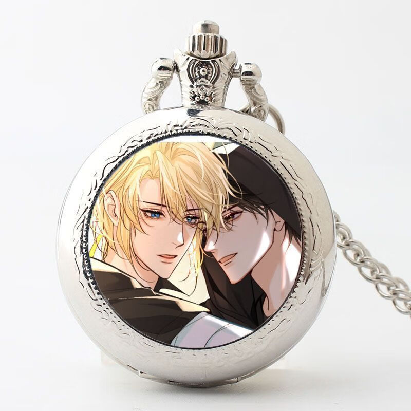 华可人鱼陷落周边怀表 二次元周边怀表手表卡通动漫周边 5