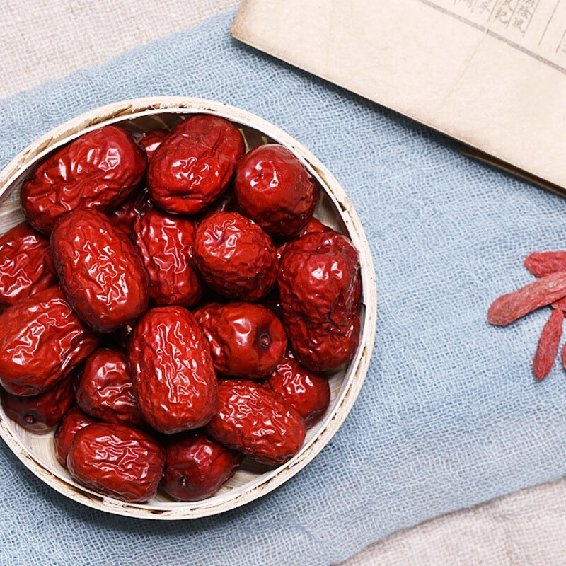 枣红栆杞新疆灰枣特级新货正宗若羌灰枣原生态吊干大枣红枣补气血零食特产 新疆若羌灰枣10斤装【新疆直发】