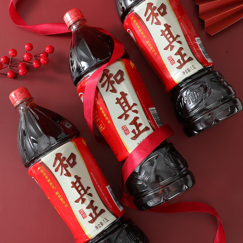 5升/l大瓶装 分享装过节家庭聚餐火锅搭档植物饮料 和其正凉茶1