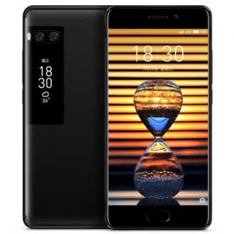 魅族pro6 网课游戏手机老人学生备用机二手 黑色魅族pro7 oled双屏4g