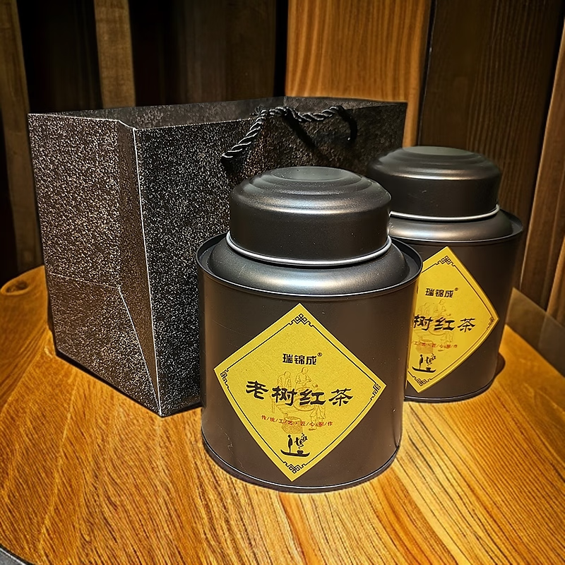 瑞锦成老树红茶150克/罐*2罐
