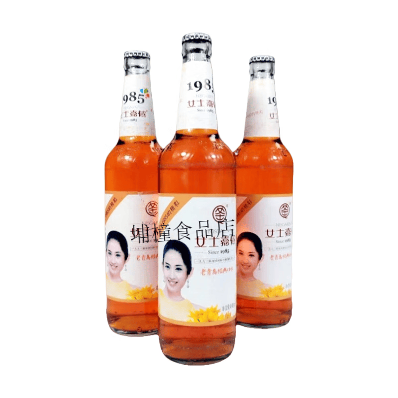 语森忆青岛女士嘉宾汽水饮料80年的童年回忆490ml3瓶青岛特产婚宴 490