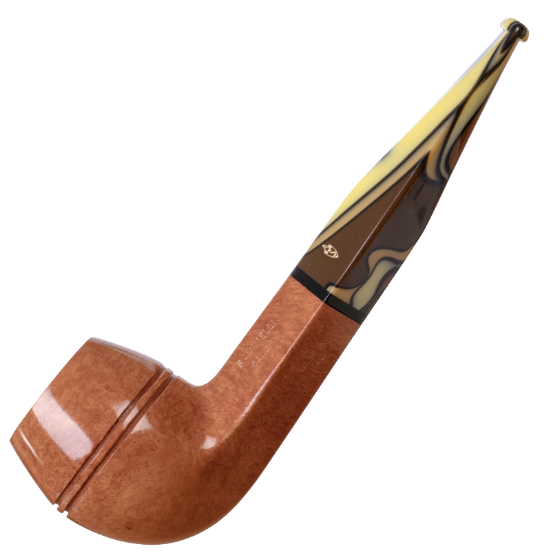 沙芬（SAVINELLI）意大利進(jìn)口帕洛碼高檔P427石楠木煙斗大號白蘭地645男士煙斗煙具 【510斗型】【牛頭犬直斗】