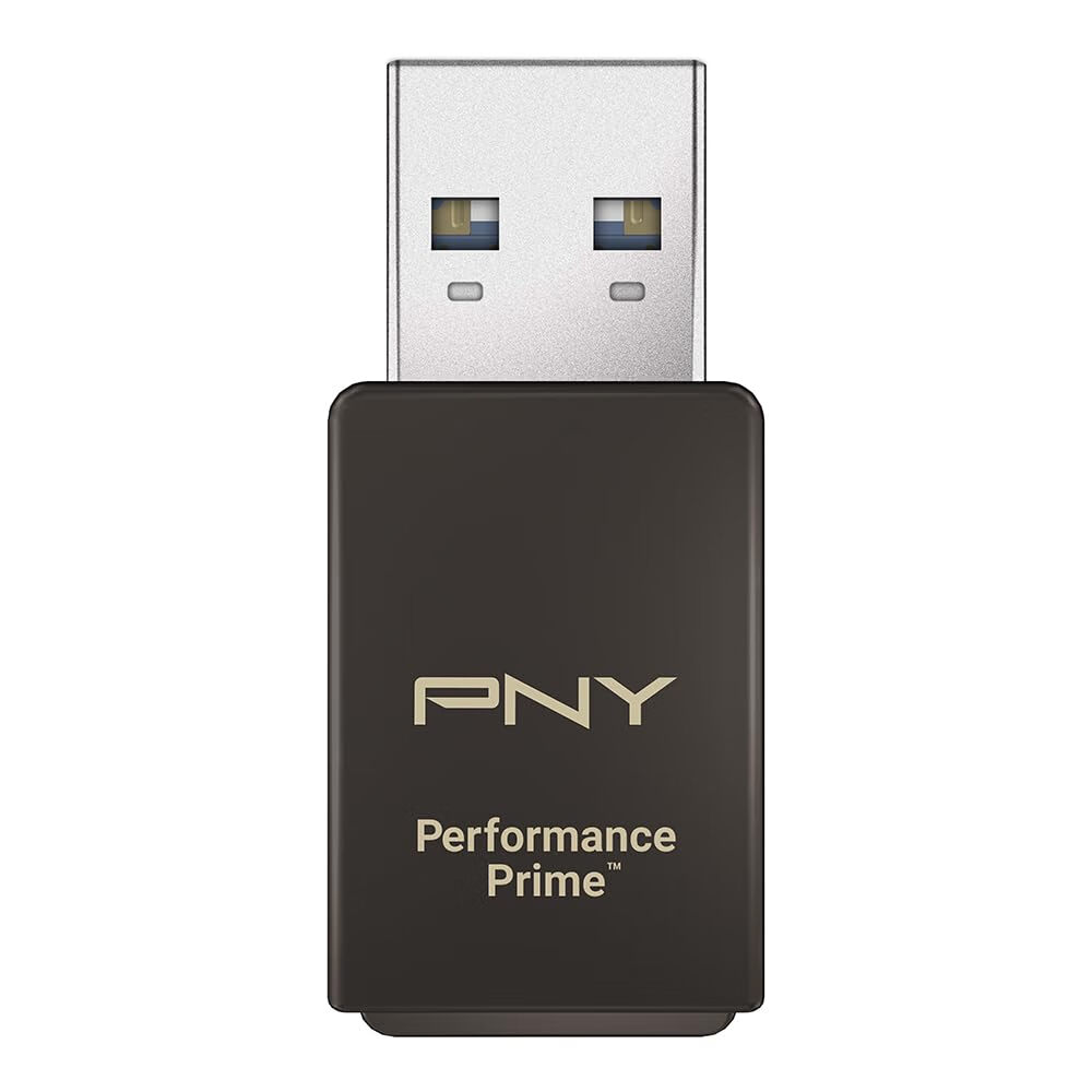PNY Performance Prime USB 3.2 Gen 1 microSD 闪存卡读卡器  读取 200MB/s 写入 150MB/s