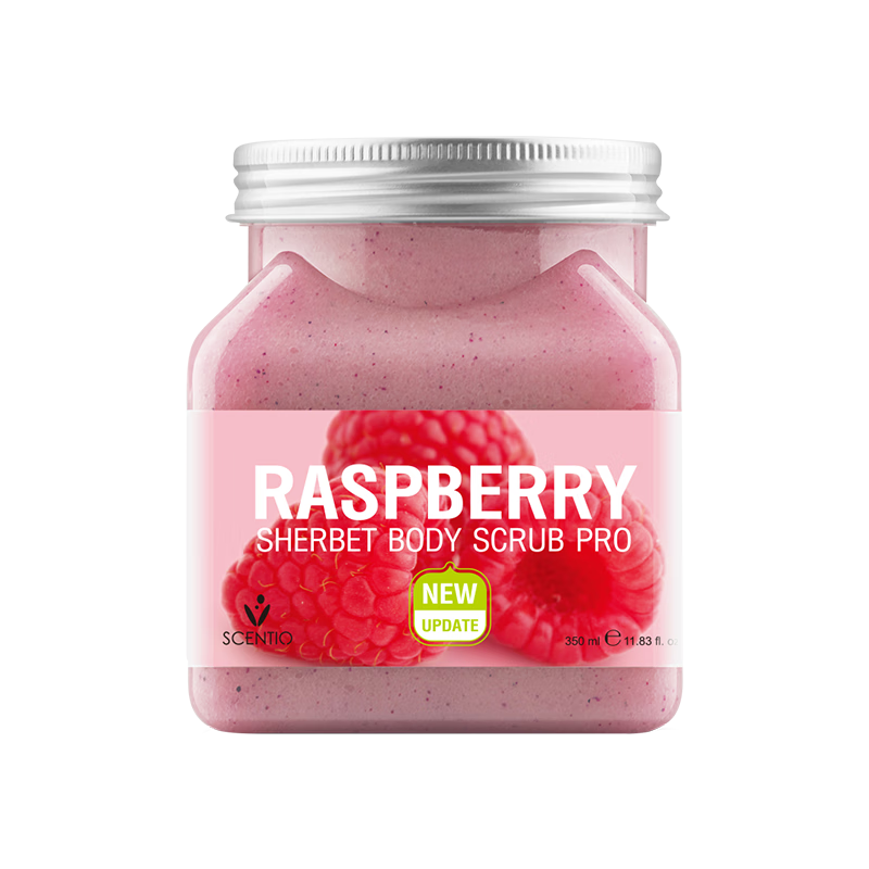 beauty buffet泰国美丽蓓菲磨砂膏身体海盐温和去角质去鸡皮全身嫩白女清洁浴盐 350ml 1罐 【树莓磨砂膏】 49元