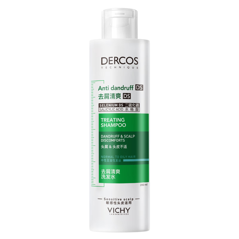 ޱ�� DERCOS�̱� 1%������ϴ��ˮ 200ml40Ԫ