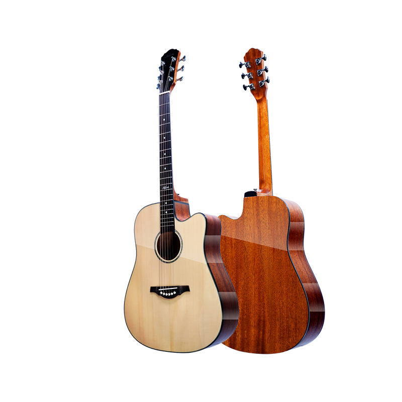 紅棉(Kapok)民謠木吉他41寸初學(xué)者通用新手入門(mén)級專(zhuān)用專(zhuān)業(yè)演奏面單板G2C