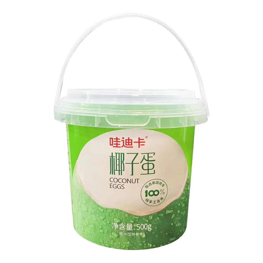 京鮮生哇迪卡 泰國椰子蛋4個裝/箱 單果500g/個 源頭直發(fā) 一件包郵