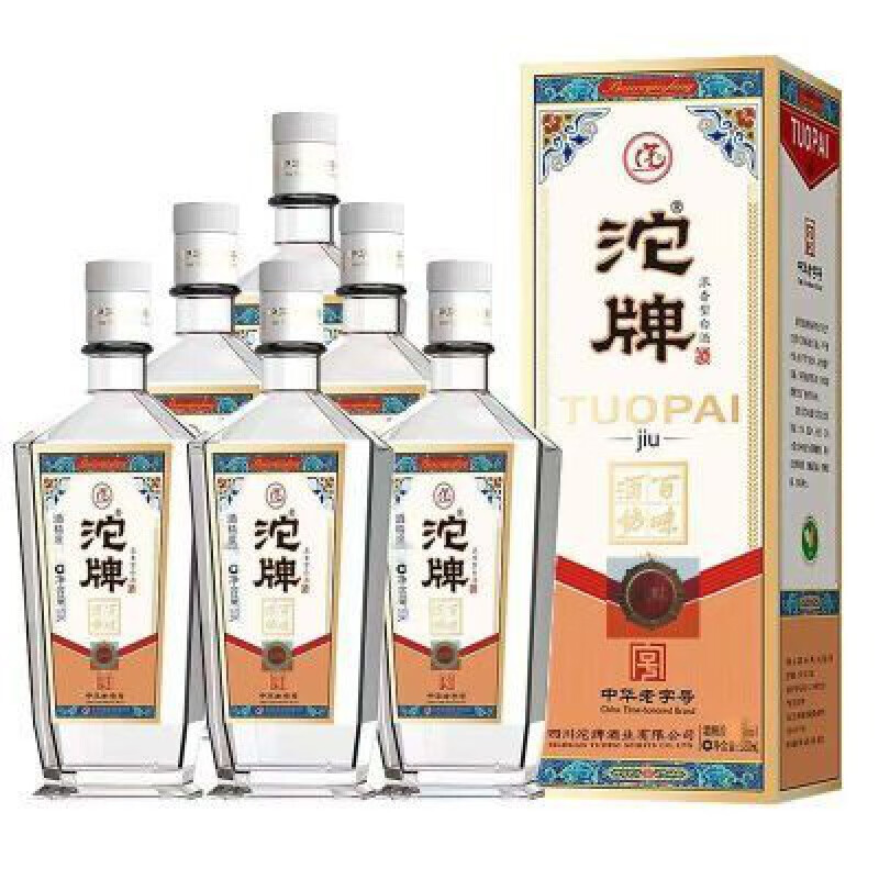 舍得沱牌百味酒坊 原味 42度濃香型純糧白酒500ML*6瓶一整箱 42度 500mL 6瓶 *
