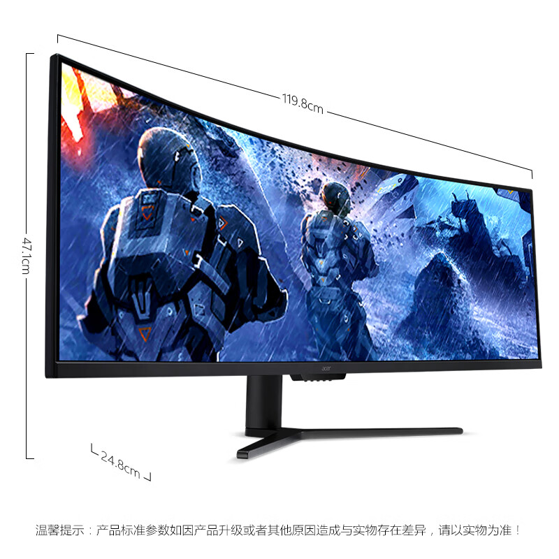 ޵곞곞Acer49Ӣ144Hz HDR40032:9 1800Rӵ㼼羺ʾEI491CR P3348.33Ԫȡջַʸ