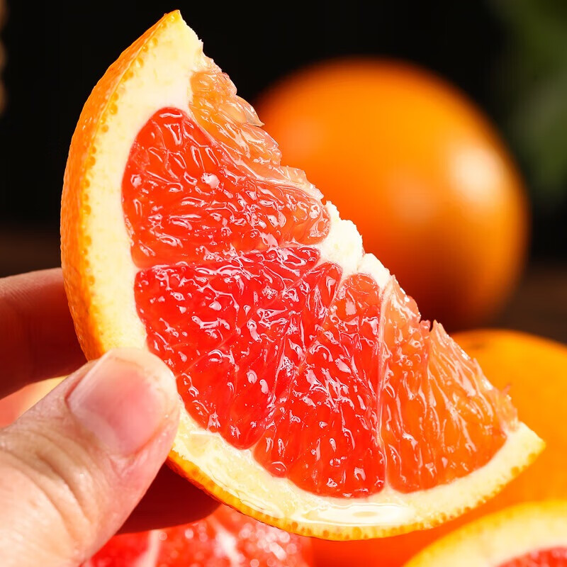 酷果汇正宗中华红血橙新鲜水果当季现摘红肉心手剥橙子整箱年货水果彩箱 【爆款】净重5斤-单果65MM+