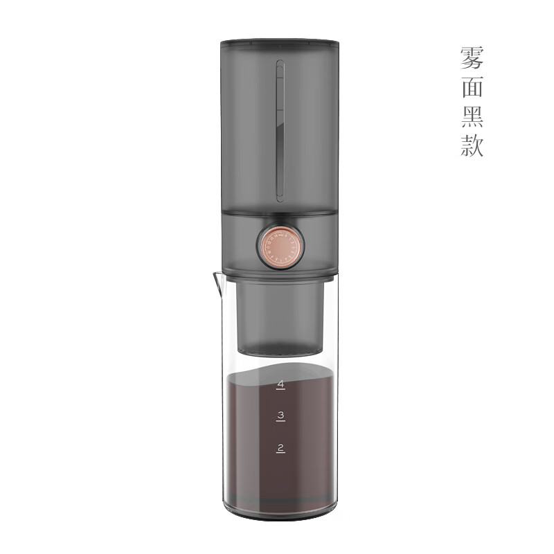 泰摩（timemore）小i 家用冰滴 咖啡壺 咖啡機冰釀滴濾式咖啡 手沖冷萃冰釀壺 霧面黑