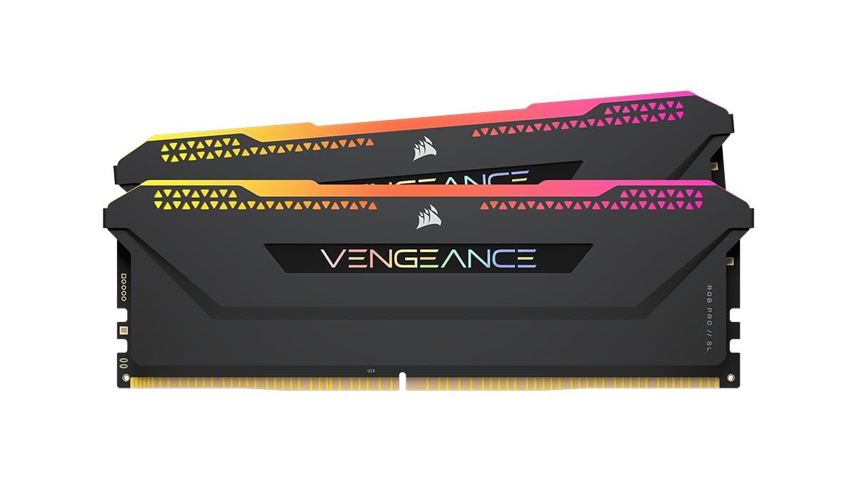 Corsair 海盗船 VENGEANCE RGB PRO SL DDR4 RAM 灯增强套件(无物理内存)  黑色