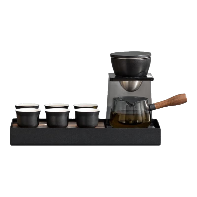 南山先生  整套茶具家用簡(jiǎn)約風(fēng)半自動(dòng)泡茶壺套裝禮盒裝悅啟閑庭茶盤(pán)套裝 悅啟2.0半自動(dòng)茶具+閑庭_溪云