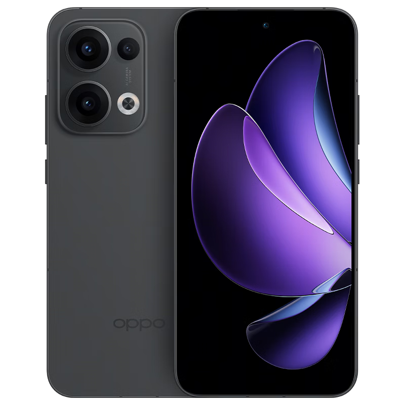 OPPO Reno13 12GB+256GB  午夜黑 超美小直屏 IP69满级防水 5G智能拍照手机 移动补贴+国家补贴