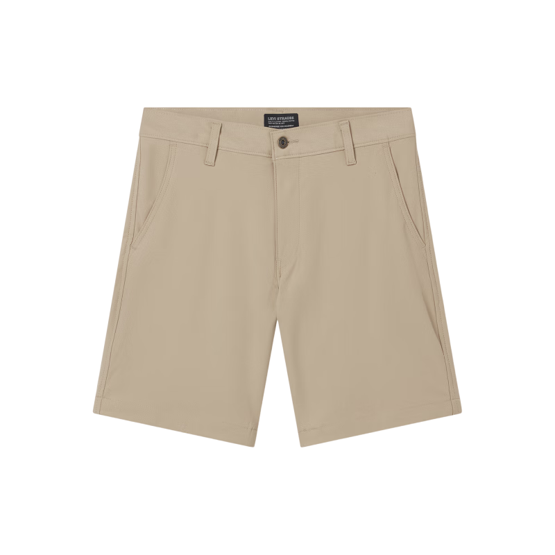 Levi’s李維斯25年春夏新款男士XXChino輕休閑運(yùn)動(dòng)風(fēng)商務(wù)黑色短褲 褐色 32 (8)