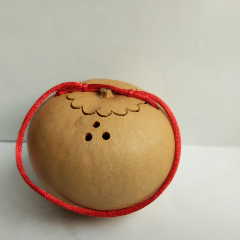 蝈蝈罐葫芦蛐蛐油葫芦叫罐纯手工烙画葫芦蝈蝈笼鸣虫罐蚰子葫芦笼 素