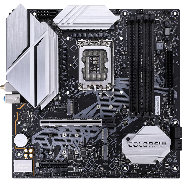 ߲ʺ磨ColorfulBATTLE-AX B760M-PLUS WIFI V20 DDR4  ֧14600KF/12600KFIntel B760/LGA 1700
